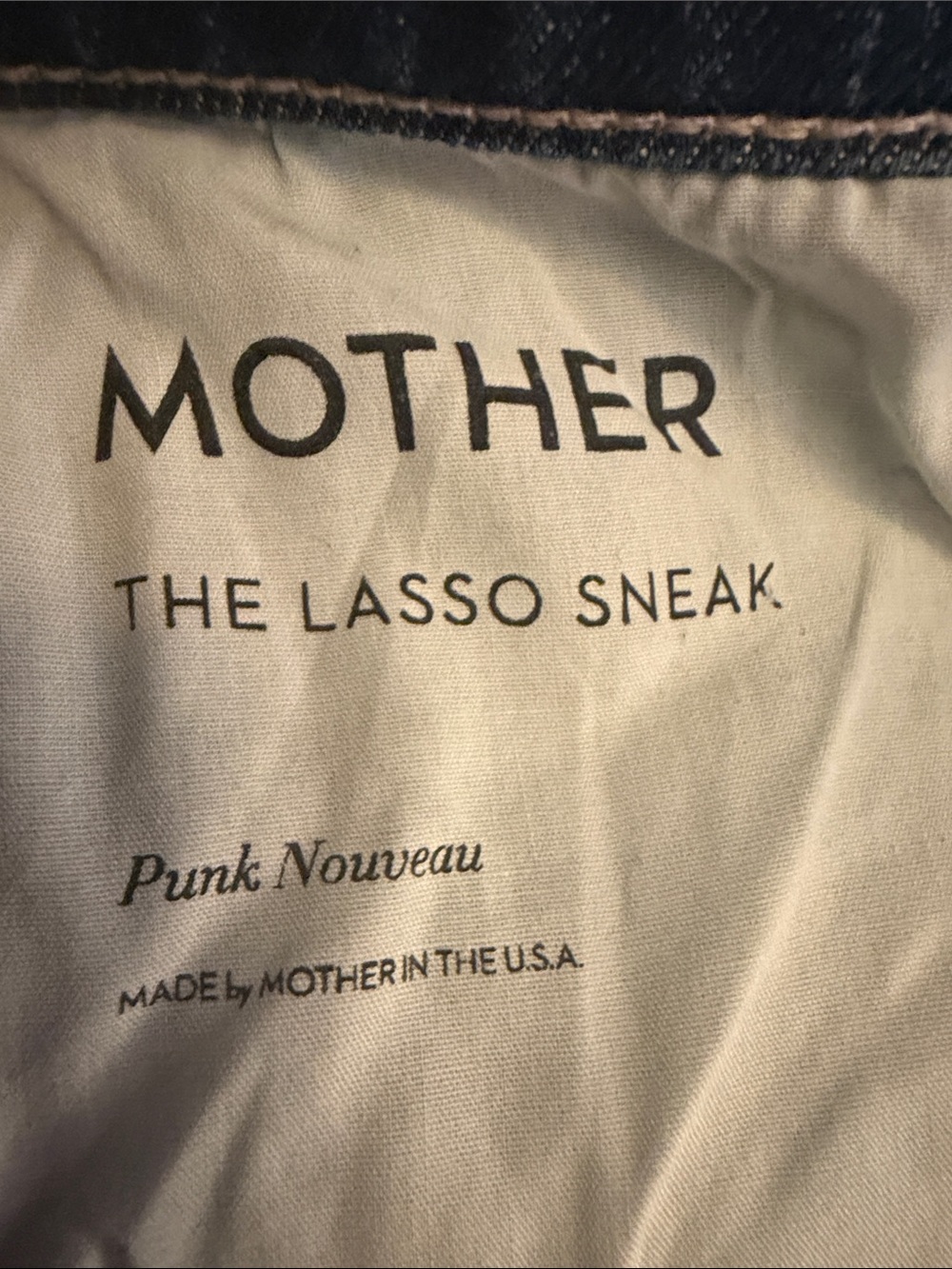 Mother Superior The Lasso Sneak High Waist Wide Leg Jeans Size 31 - Picture 4 of 6